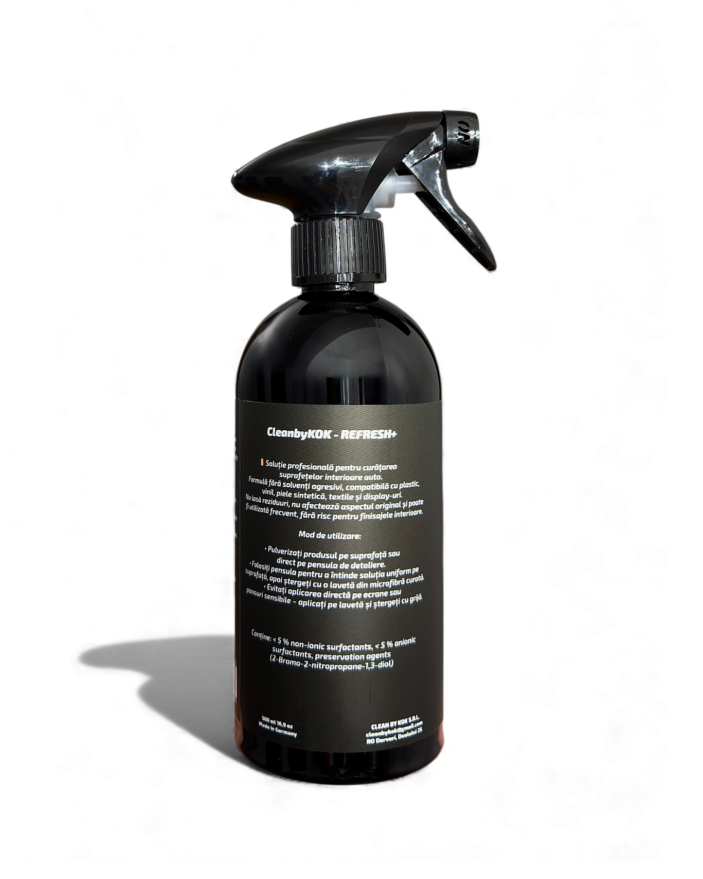 REFRESH+ - Soluție Profesională Curățare Interior 500ml