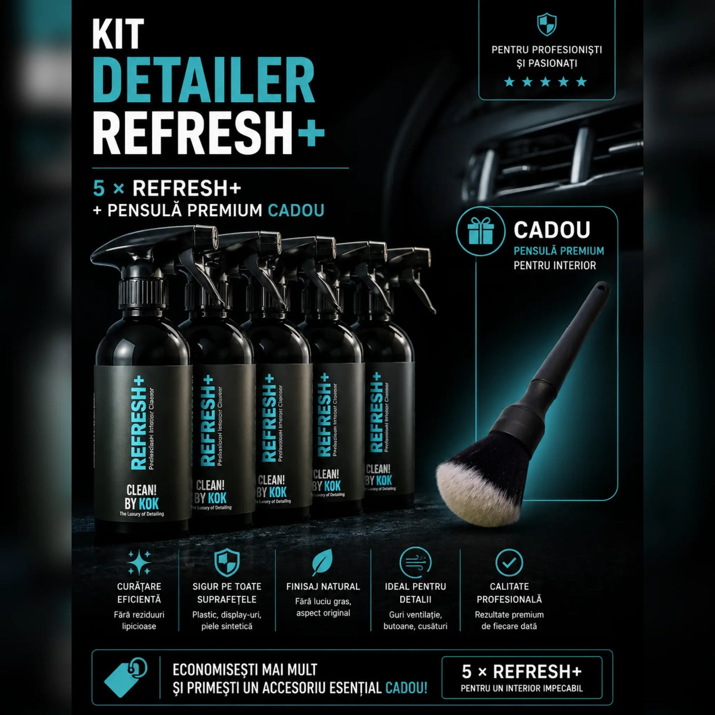 Kit Detailer Refresh+ | CleanbyKOK