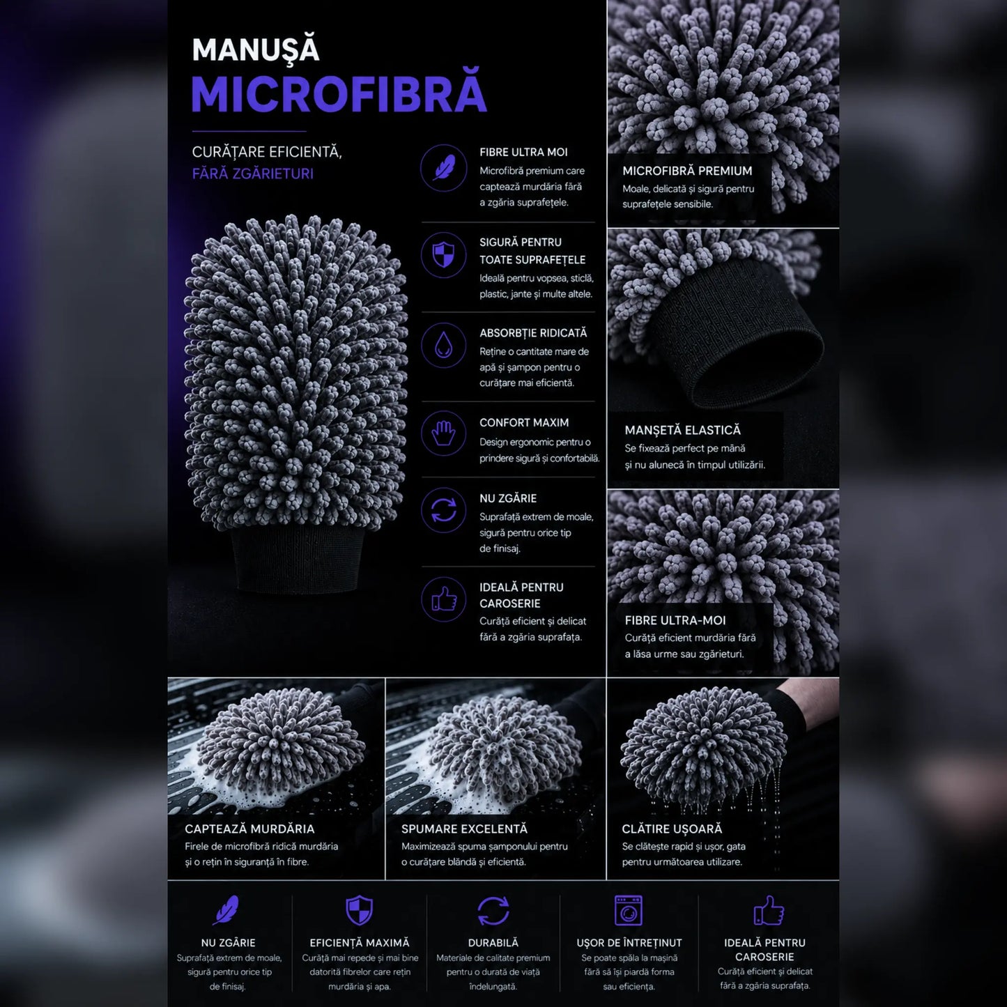 Manusa Microfibra CONTACT WASH | CLEANBYKOK
