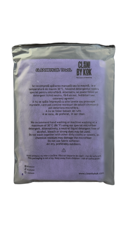 Prosop auto PROFESIONAL CLEANBYKOK 70x90cm 850GSM